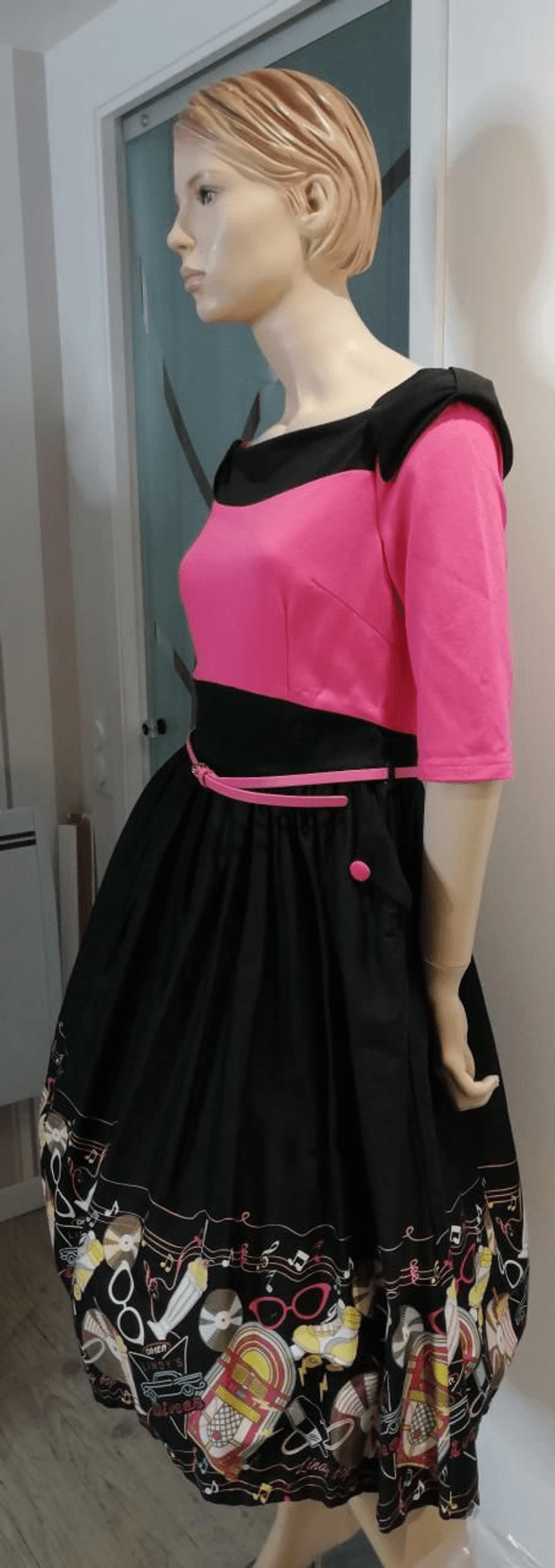 Robe Lindy Bop Black Diner T40