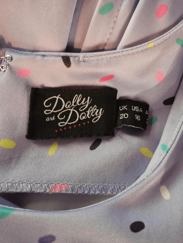Robe Dolly Dotty Amanda Summer Sprinkles Ice Cream Cone Swing T48/50