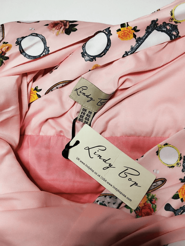 Robe Lindy Bop Harper Pink  Mirrors T46