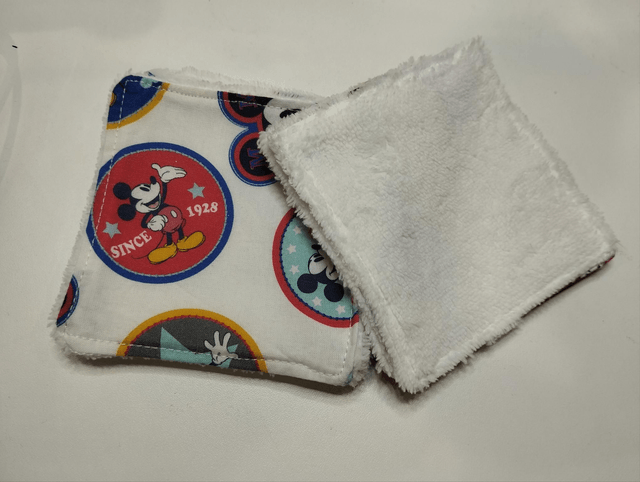 Lot de 5 lingettes nettoyantes Mickey 
