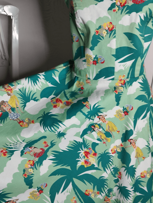 Robe Collectif Jill Tropical Swing T44