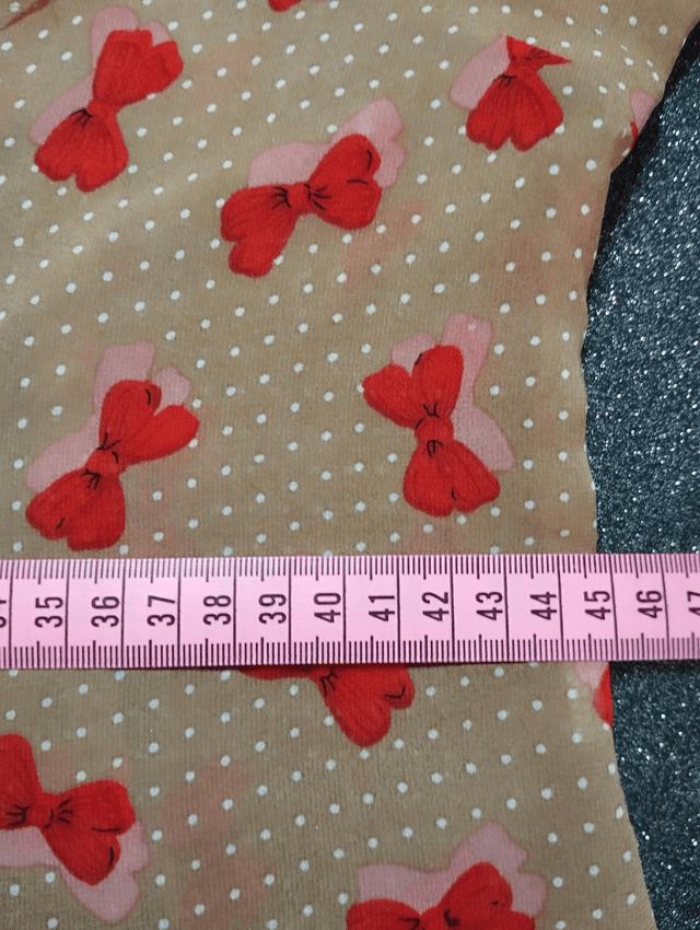 Blouse Collectif Red Knots T42/44