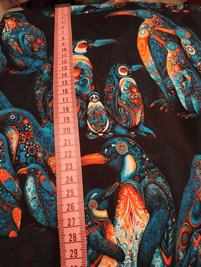 Tissu French Terry Pingouins POUR COMMANDE 