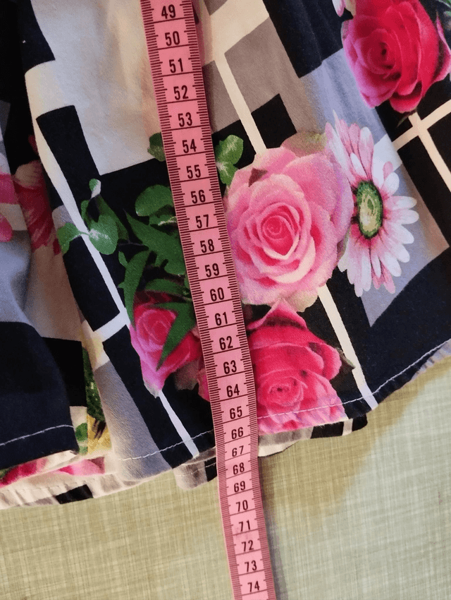 Robe Hearts & Roses Damier Floral T44/46