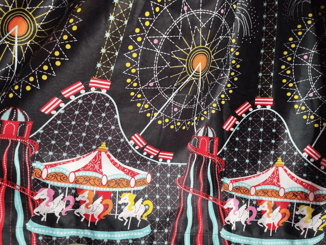 Robe Lindy Bop Gina Fireworks T48