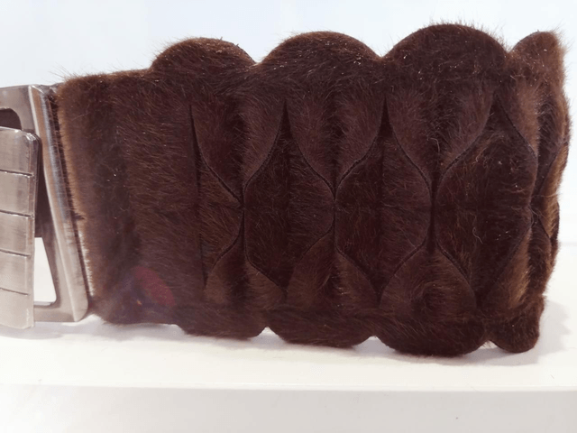 Ceinture Fausse Fourrure 