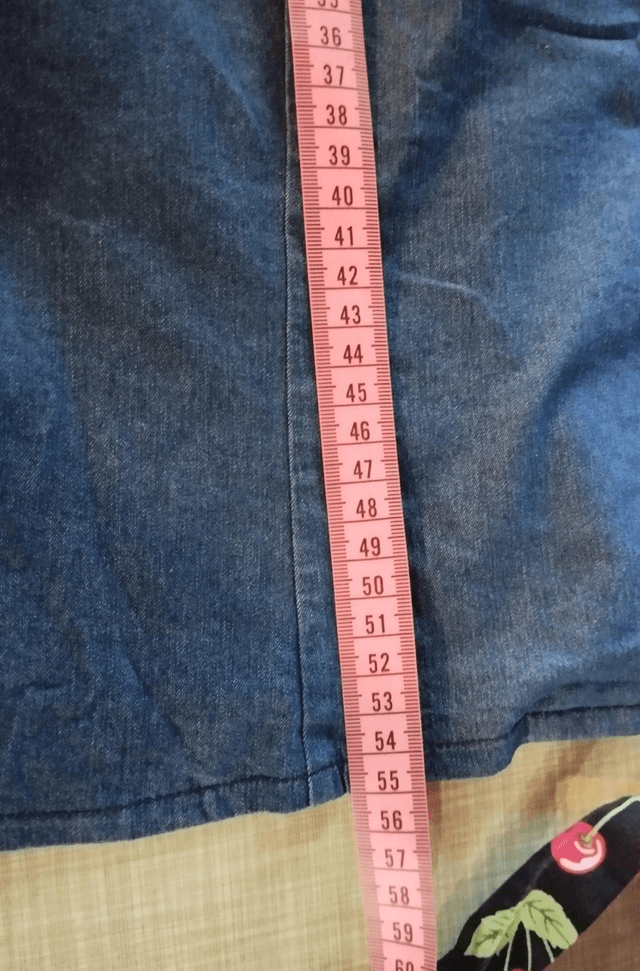 Blouse Banned Rétro Denim Customisée Pin-up T46/48