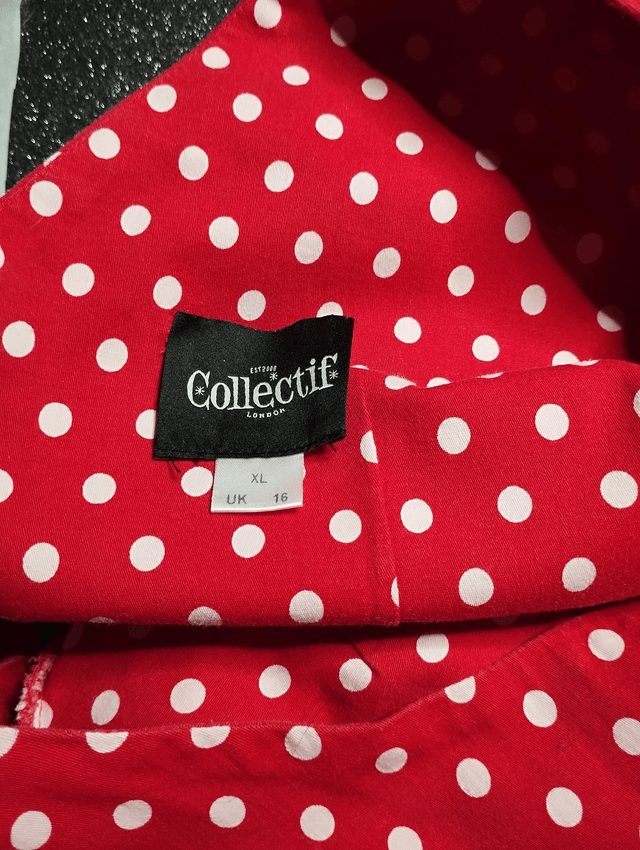 Robe Collectif Mainline Demira Polka Dot T44/46