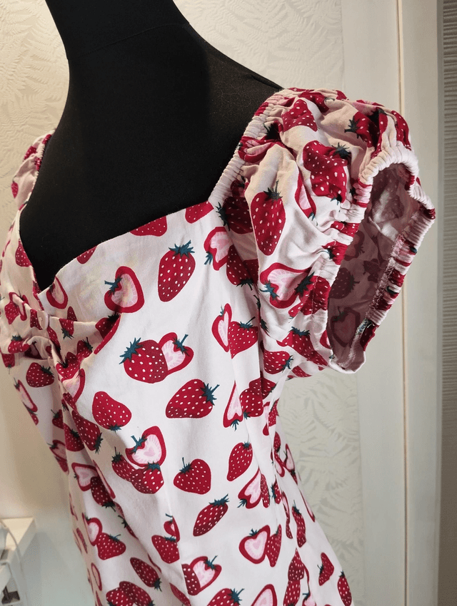 Blouse Collectif Dolorès Strawberry T48