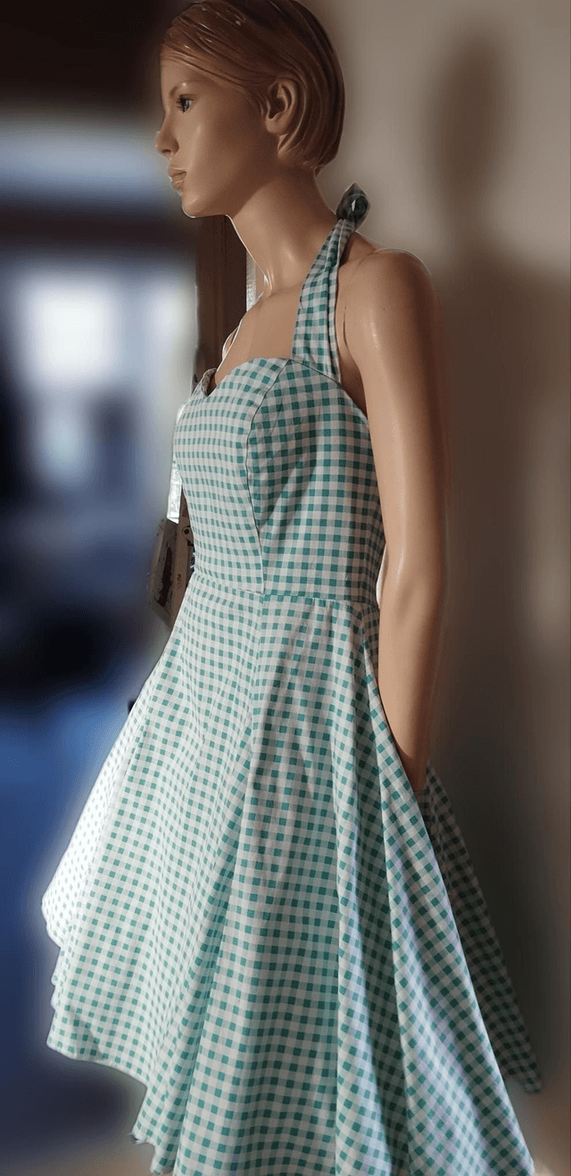 Robe Collectif Lori Ginham Mint T42/44