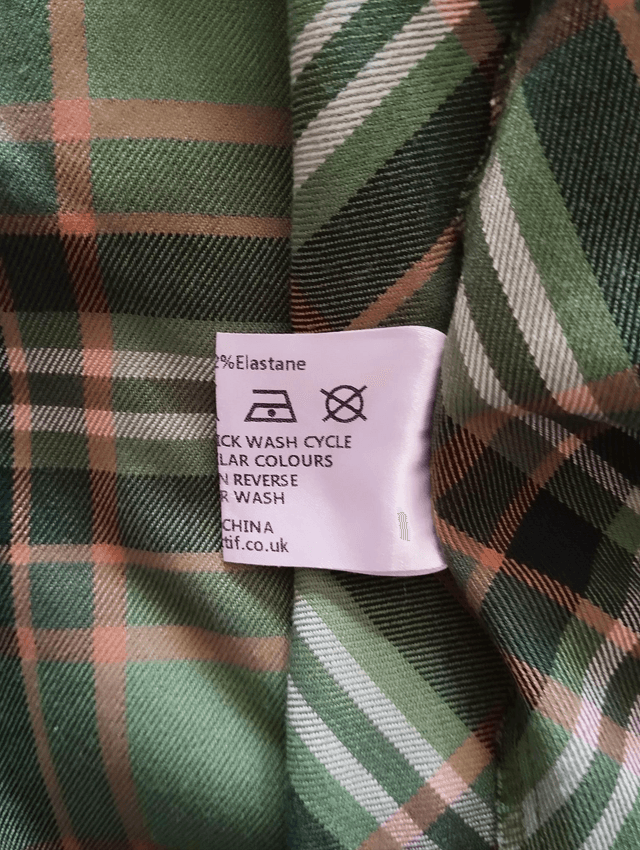Robe Collectif Green Tartan T46