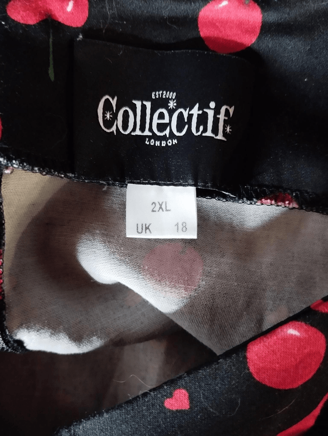 Robe Collectif Dolorès Cherry Love T46