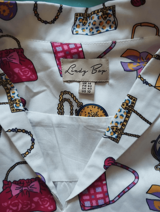 Robe Lindy Bop Emily Handbag Print T42