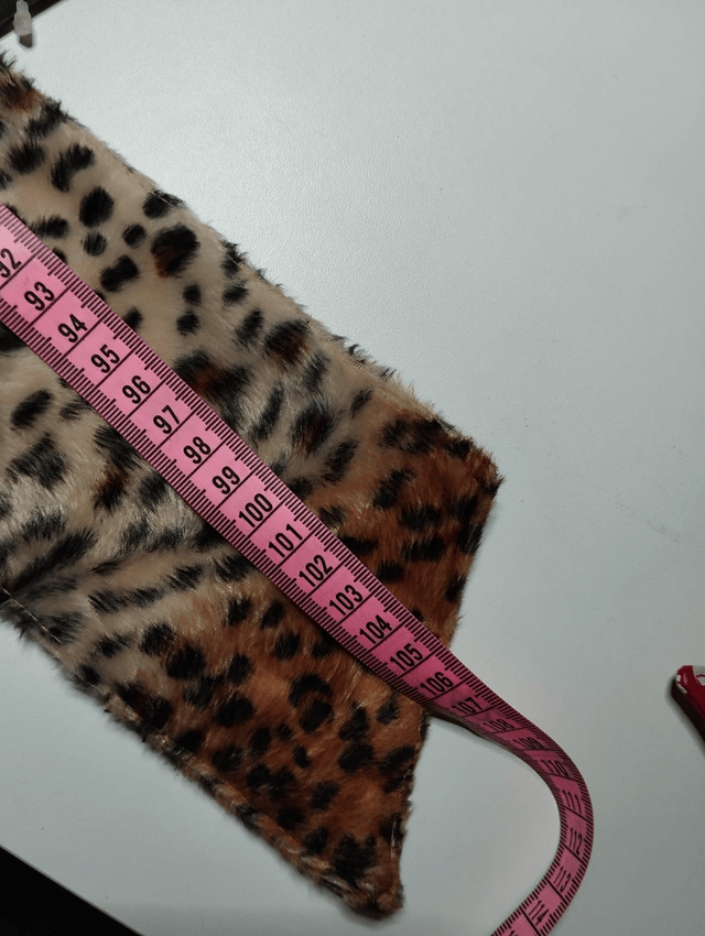 Ceinture réglable panthère 