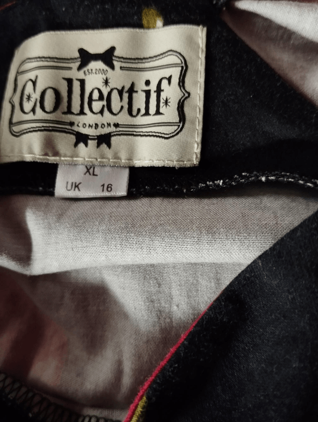 Robe Collectif Dolorès Doll Cherry Stem T44/46