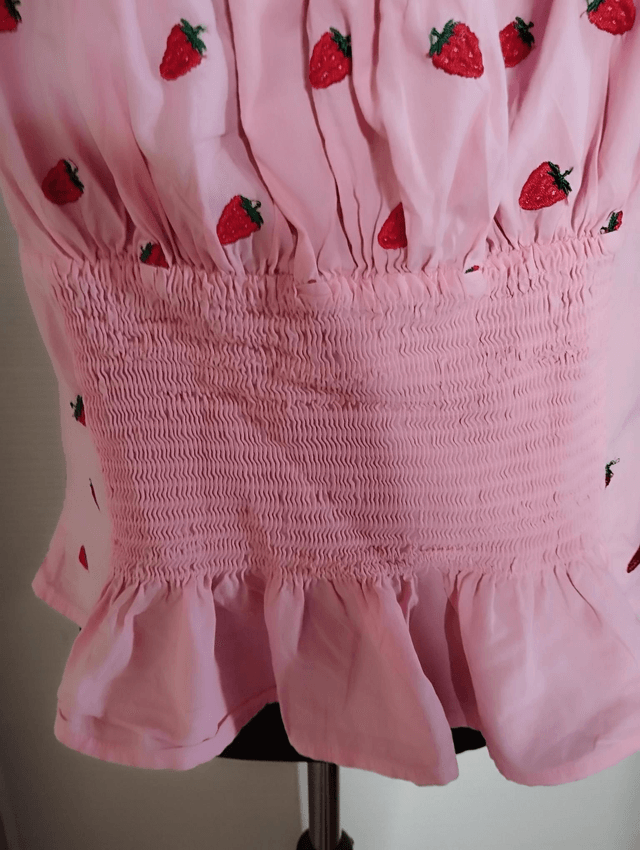 Blouse Collectif Strawberry T44