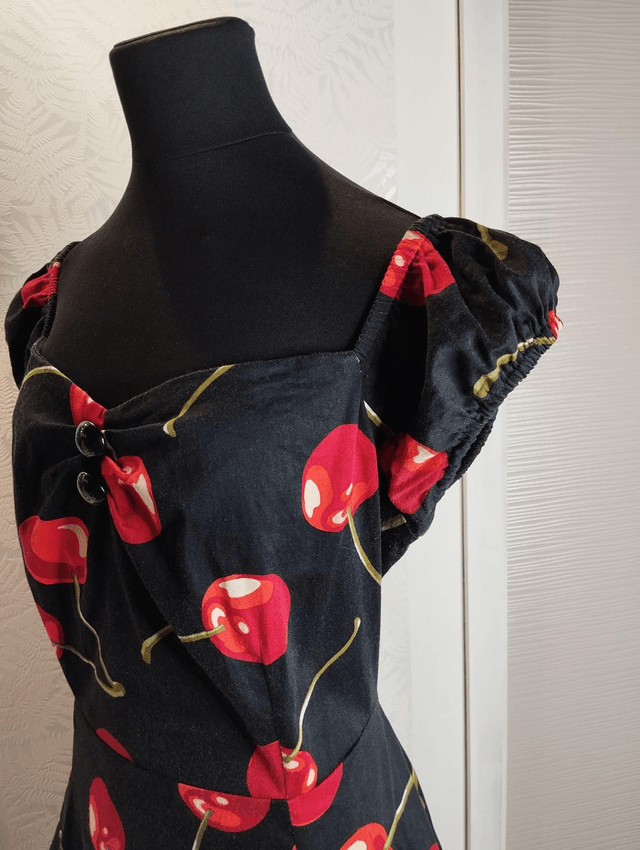 Robe Collectif Dolorès Doll Cherry Stem T44/46