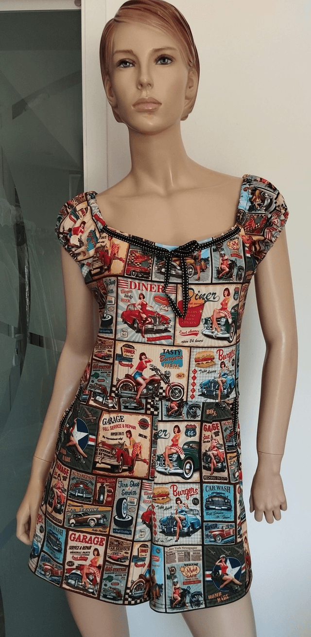 Combishort Vintage Diner T44/48