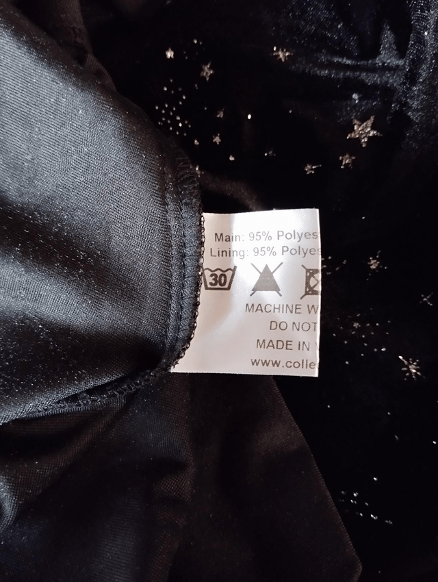 Robe Collectif Trixie Make a Wish Doll in Black T46