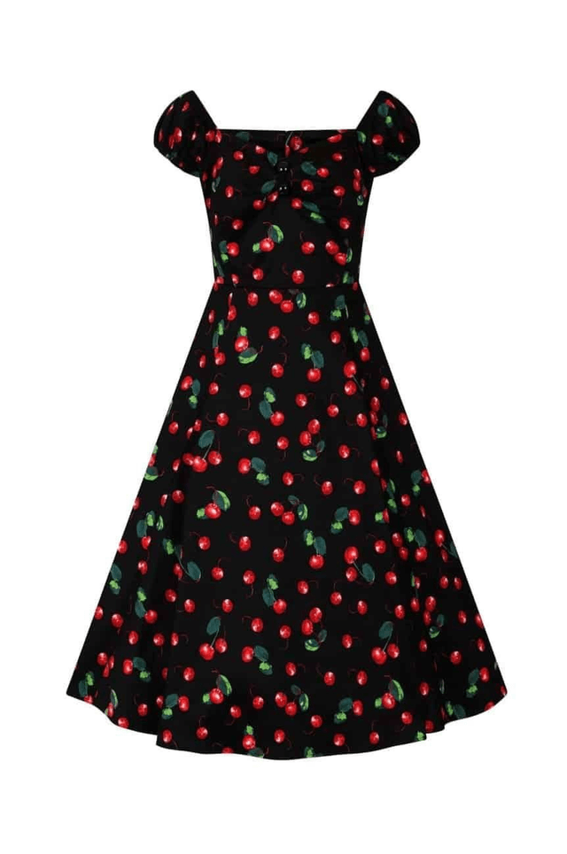 Robe Collectif Dolorès Black Cherry Swing T44 