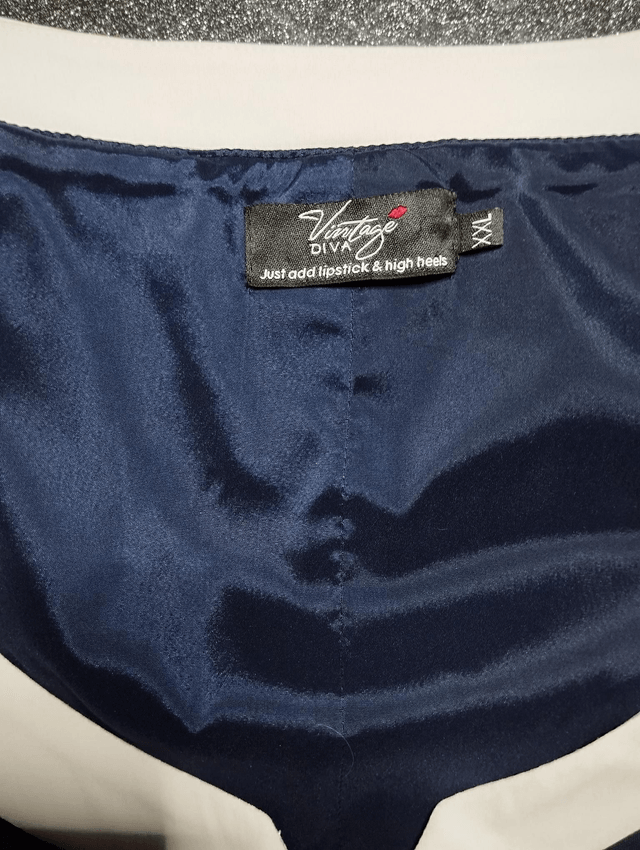 Robe Vintage Diva Dovima Swing in Blue T44/48
