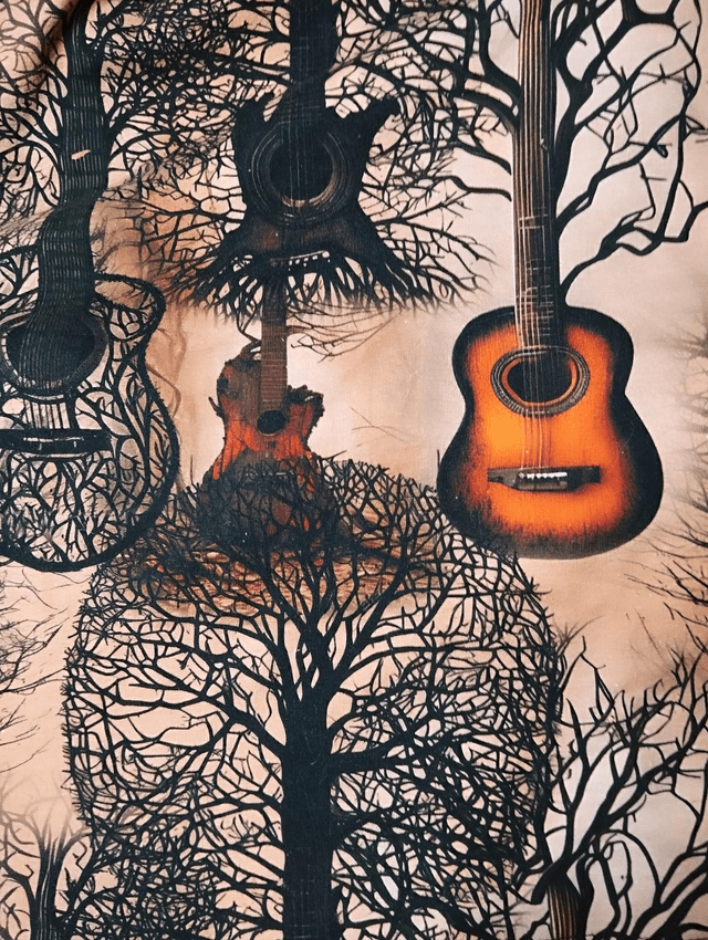 Robe Brenda Modèle Guitare 🎸 T42/46
