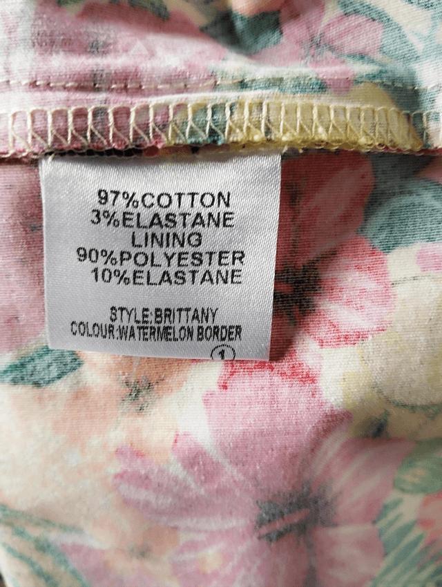 Robe Lindy Bop Brittany Watermelon Border T46