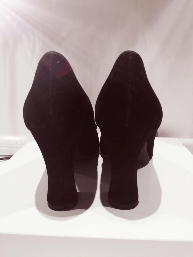 Escarpins Fornarina Black Velvet P40