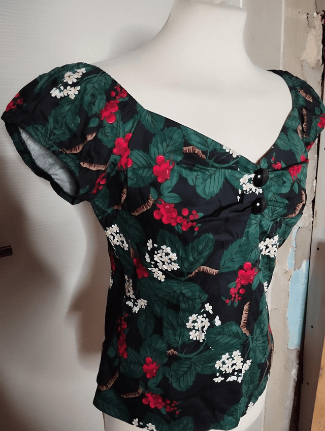 Blouse Collectif Tropical T44