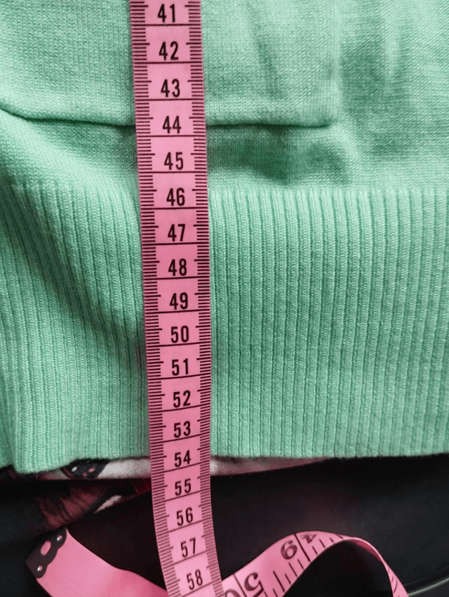 Cardigan Voodoo Vixen Seafoam Mint Green Pink Rose Buttons T42/46