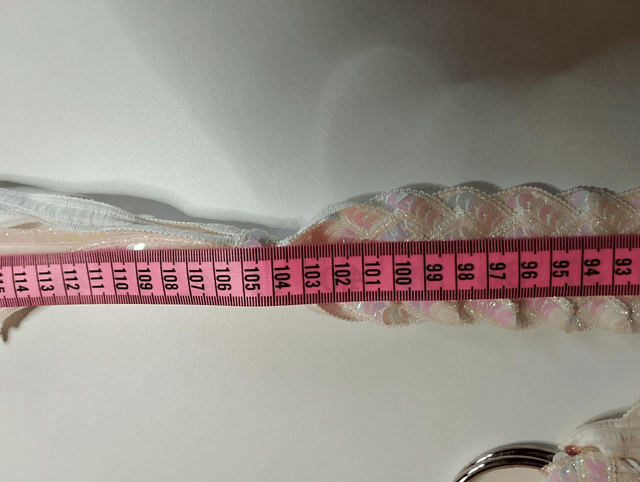 Ceinture sequin pastel 