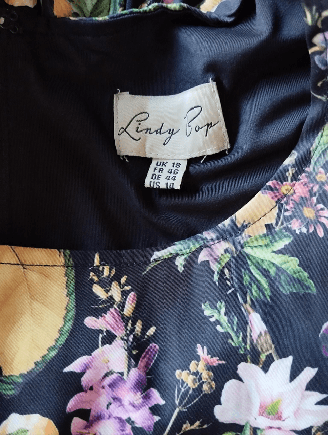 Robe Lindy Bop Audrey Botanic Bloom T46