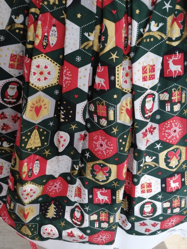 Jupe Modèle Verte Calendrier T44