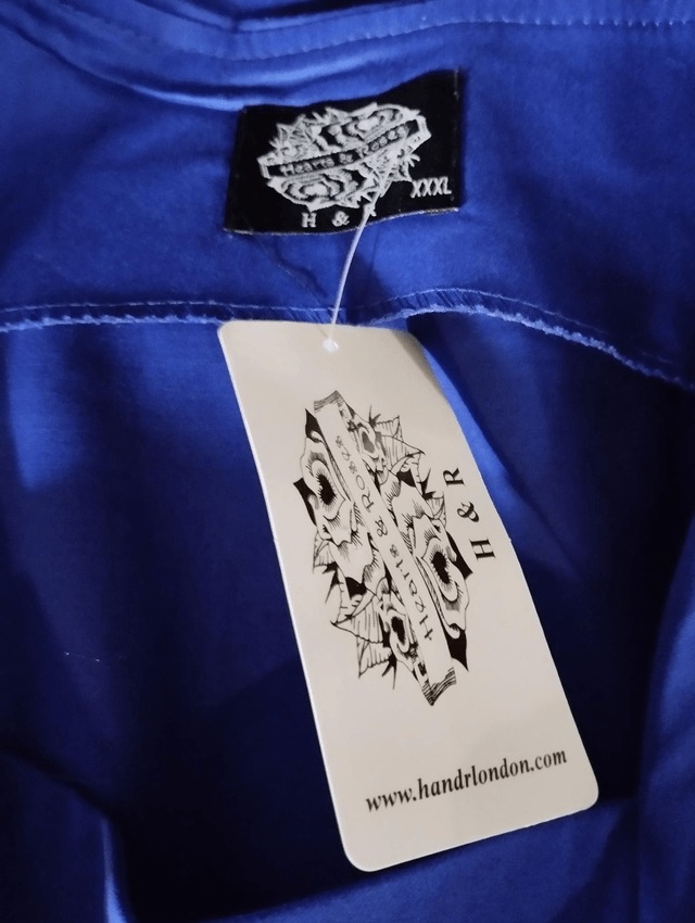 Robe Hearts Roses Blue Sailor T46/48