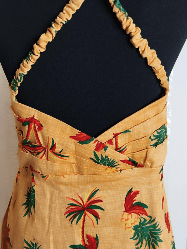 Robe Collectif Mahina Pineapple & Palm Saroung T44