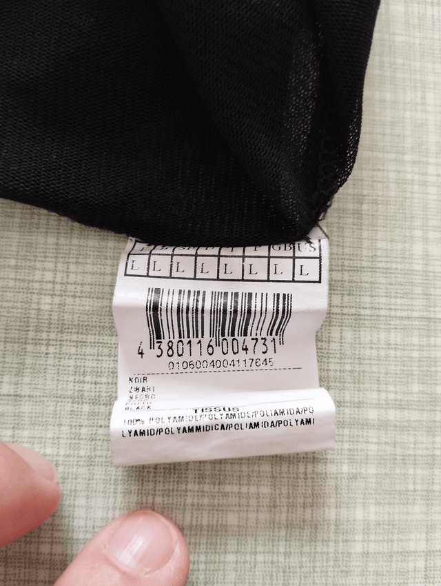 Top Voile Diamants T40/42 ( Top diamond veil size 12/14 )