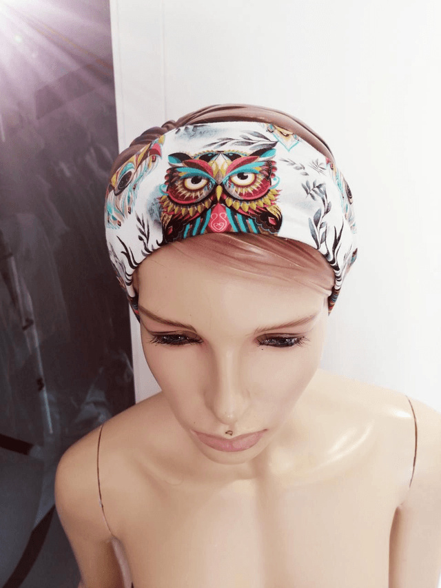Bandeau Cheveux Modèle Hiboux