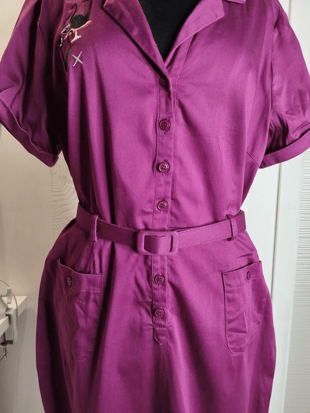 Robe Collectif Caterina Atomic Cat Pencil  T44/46
