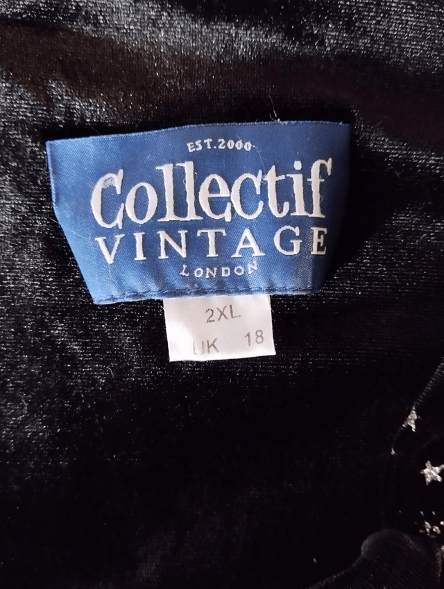 Robe Collectif Trixie Make a Wish Doll in Black T46