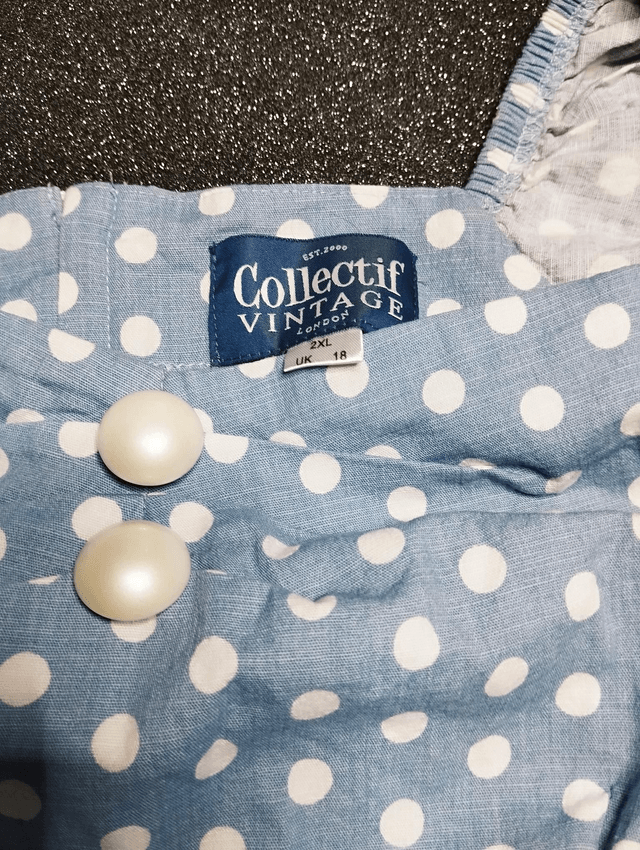 Robe Collectif Dolores Polka T44/46