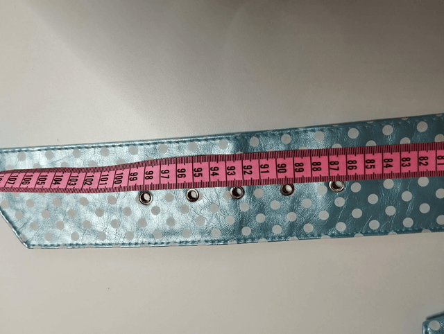 Ceinture Pin UP Nœud bleu ploka