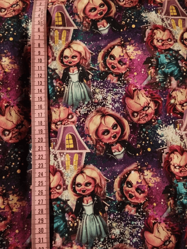 Tissu French Terry Chucky POUR COMMANDE 