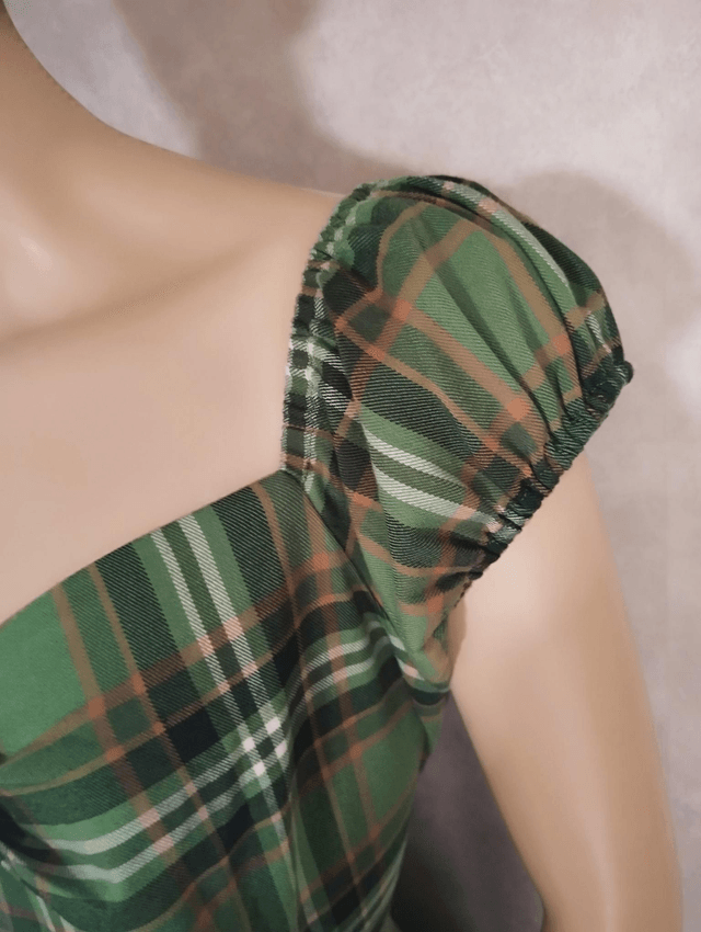 Robe Collectif Green Tartan T46