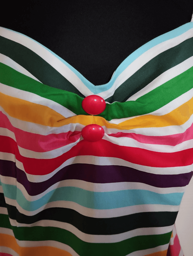 Blouse Collectif Dolorès Rayée T46