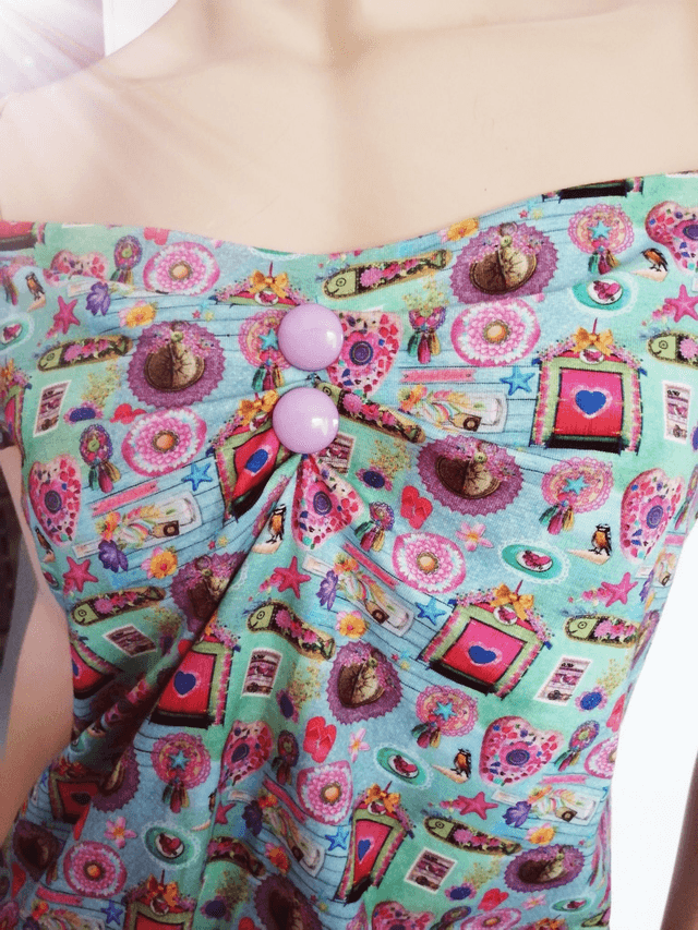 Blouse Lily Modèle Multi T46/50 ( Lily Blouse Model Multi size 18/22 )