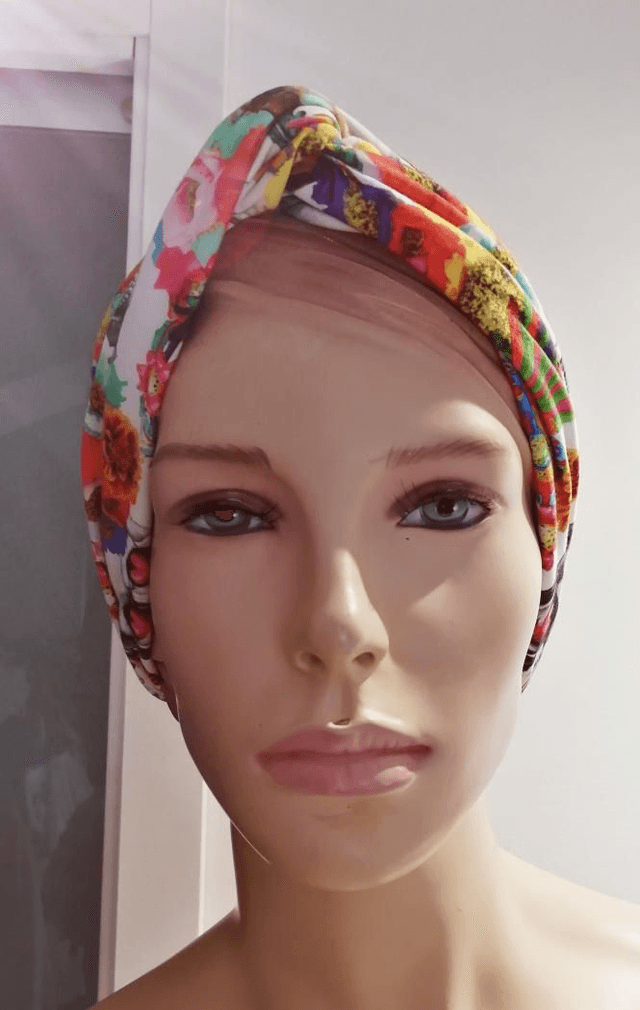 Turban Modèle Skull Multicolore 