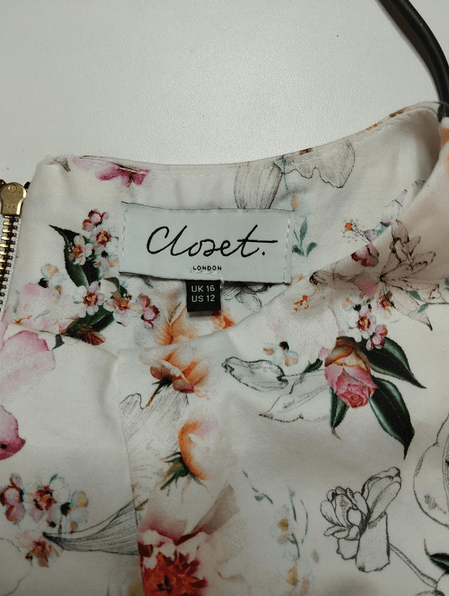 Robe Closet Floral T42/44