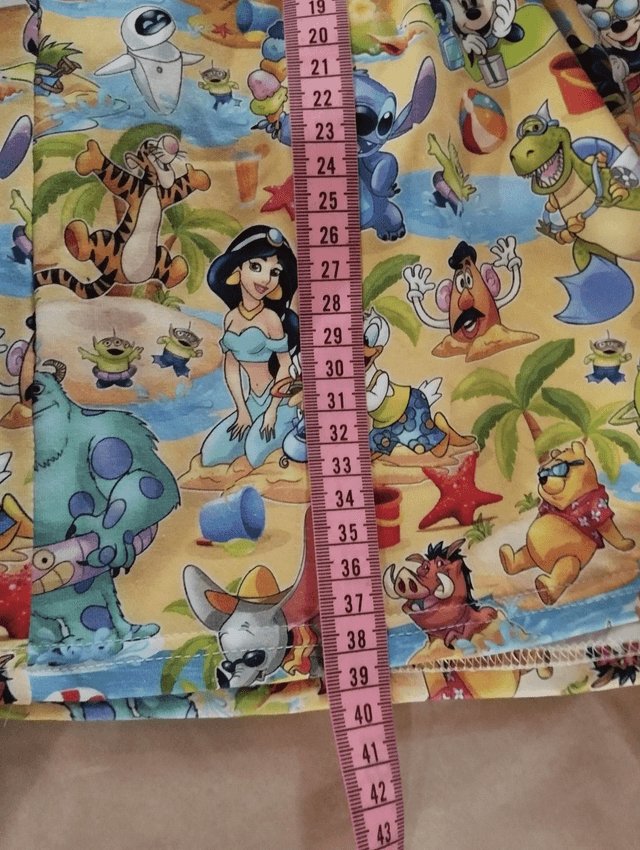 Short Modèle Disney figurines T42/50