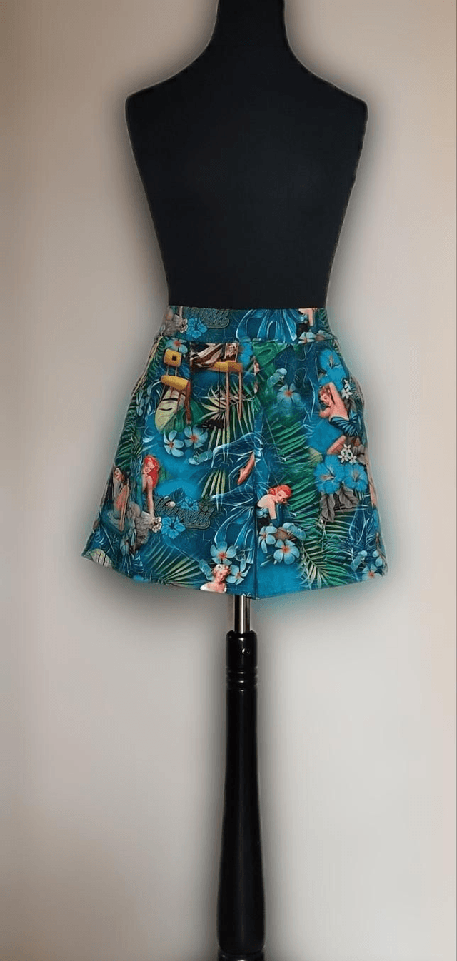 Short Modèle Pin-up Blue T44/48