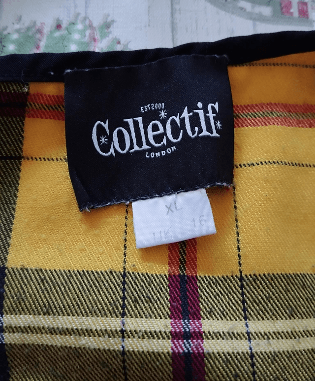 Robe Collectif Mimi Clueless Check Doll T46 